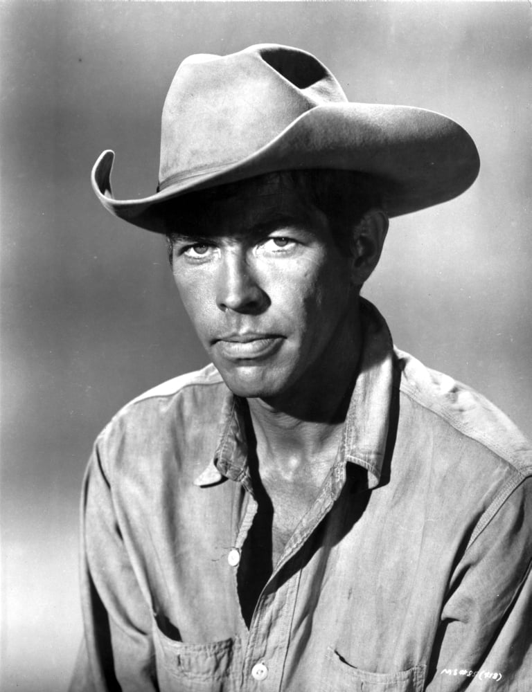 James Coburn Cowboy Hat Photo Print - Vintage Hollywood Art