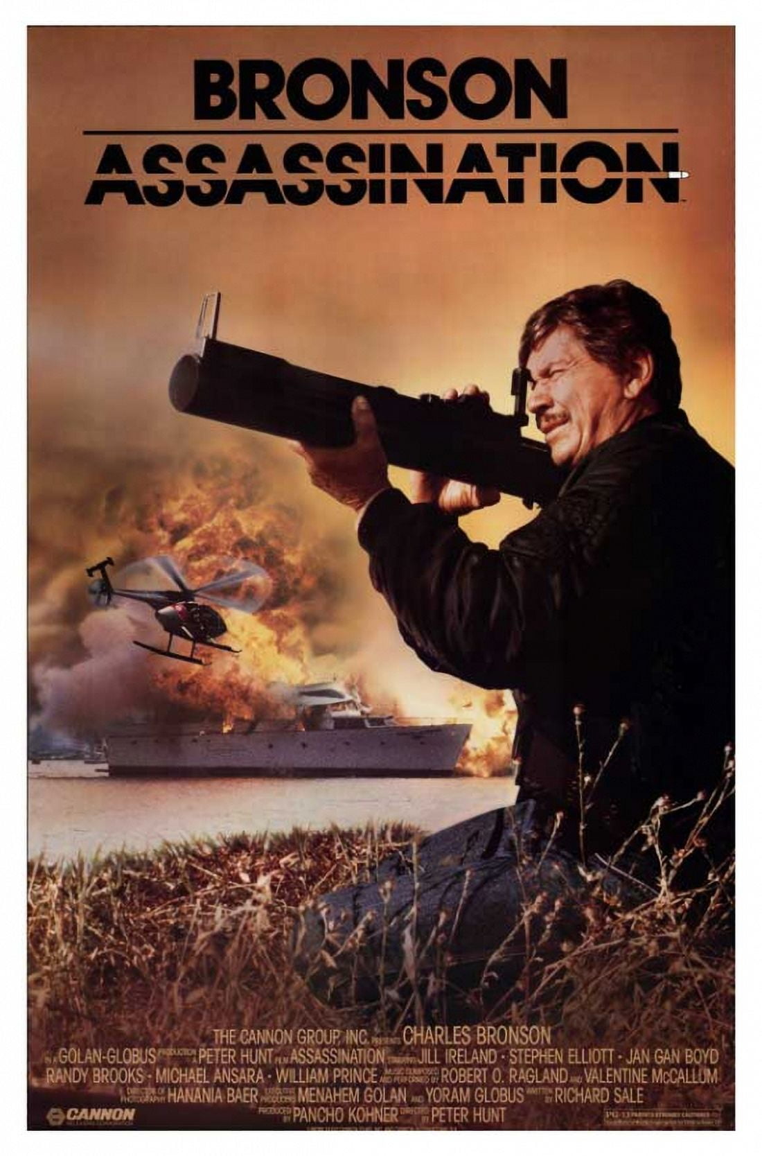 Bronson Assassination Movie Poster 11x17 Print