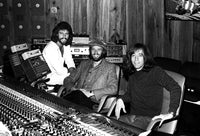 Bee Gees studio photo print capturing iconic musicians in action.