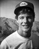 Jan-Michael Vincent wearing a trucker cap photo print