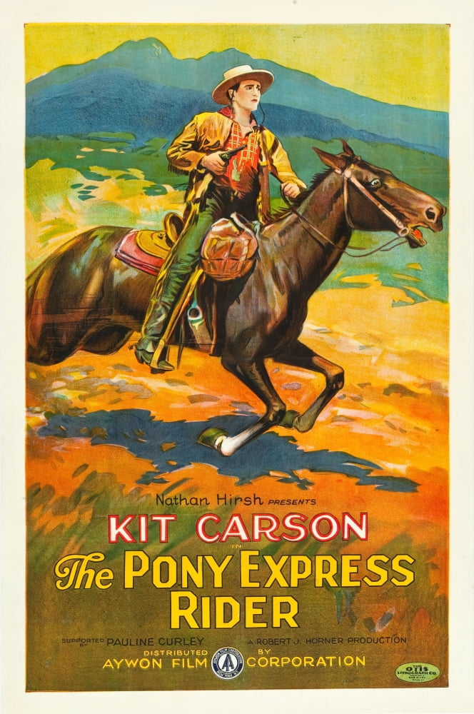 The Pony Express Rider 1926 movie masterprint poster 11x17