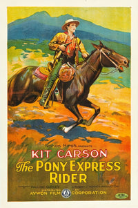 The Pony Express Rider 1926 movie masterprint poster 11x17