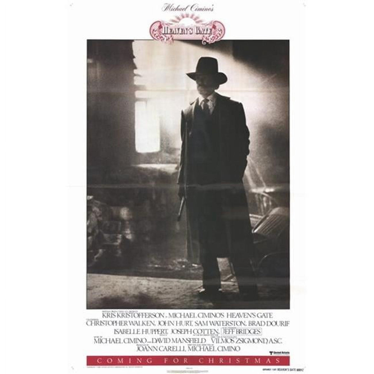 Heaven's Gate Movie Poster - 11x17 Print featuring iconic film imagery.