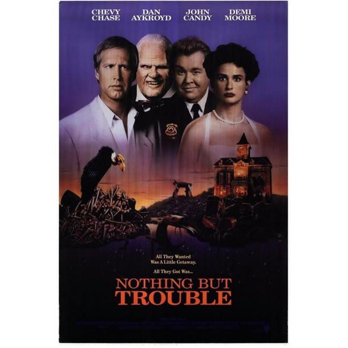 Nothing But Trouble Movie Poster Print 27x40
