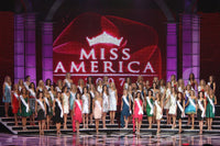 Miss America Pageant Contestants Poster Print from Las Vegas 2007 by James Atoa