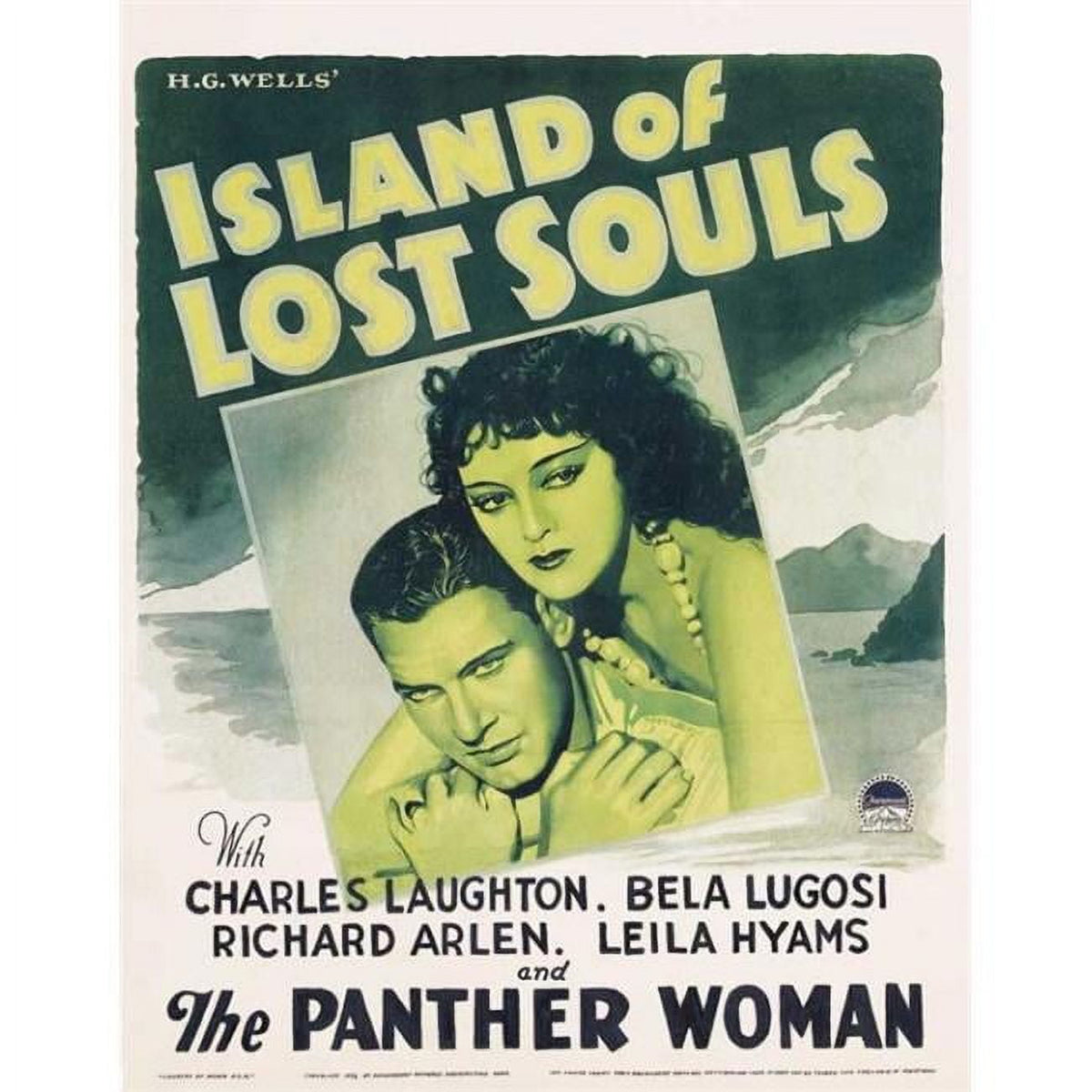 Island of Lost Souls Movie Poster Print in vibrant colors