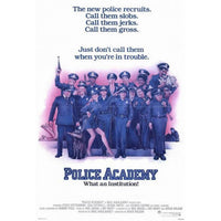Police Academy Movie Poster Print - 27x40 size, vibrant colors and iconic design.