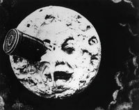 A Trip to The Moon photo print showcasing classic cinema imagery.