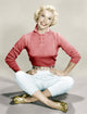 Doris Day Circa 1945 Photo Print showcasing classic Hollywood elegance.