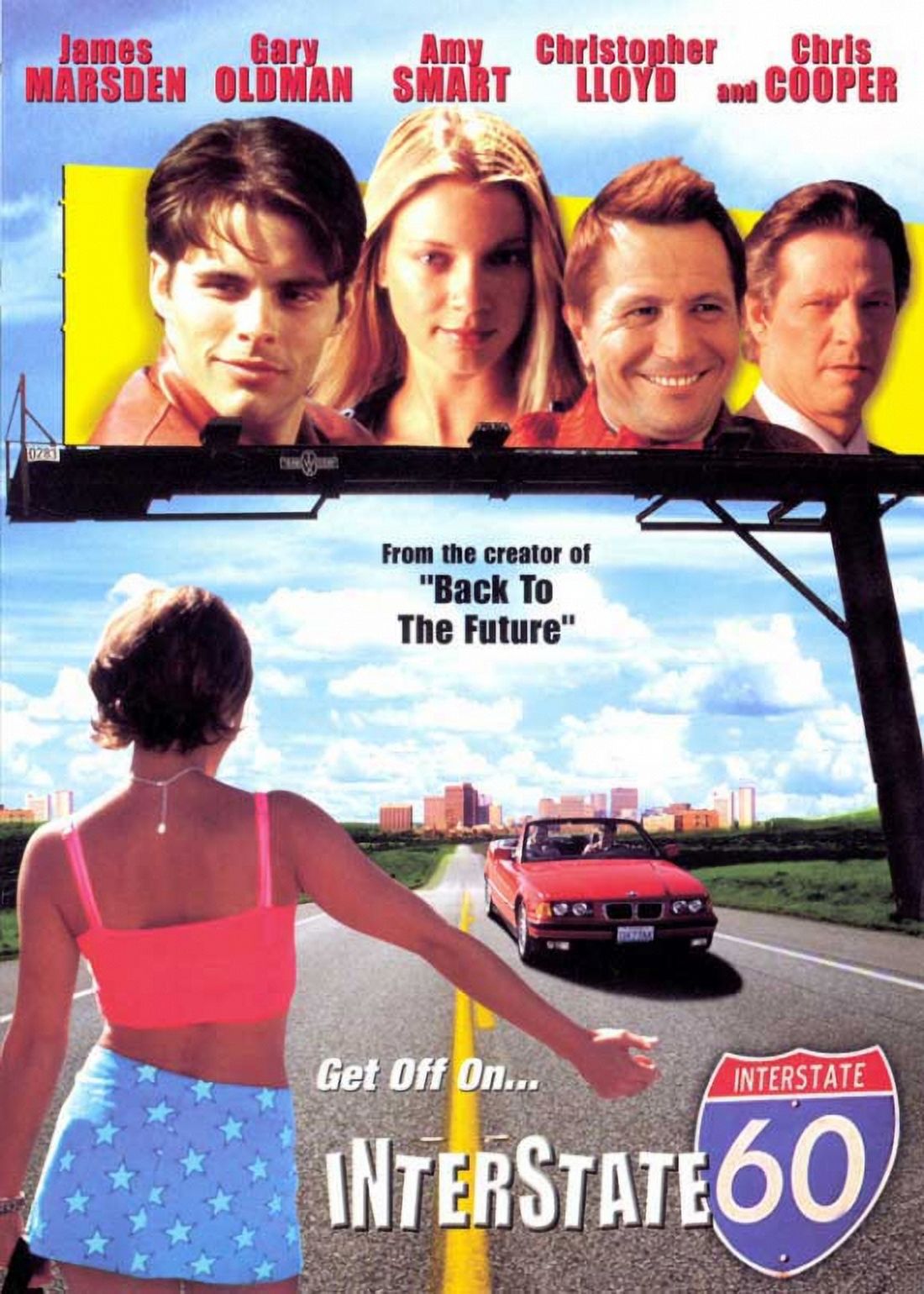 Interstate 60 Movie Poster featuring road adventure theme.
