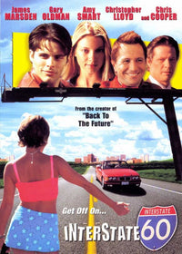 Interstate 60 Movie Poster featuring road adventure theme.