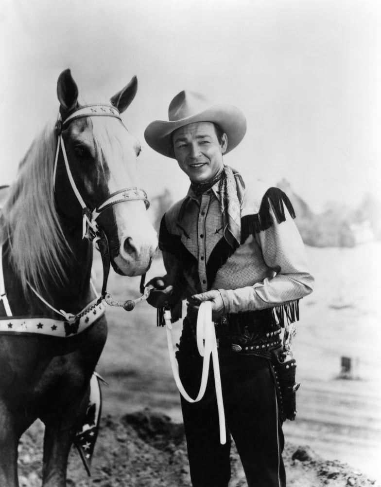 Roy Rogers vintage photo poster print from the 1940s