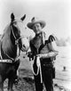 Roy Rogers vintage photo poster print from the 1940s