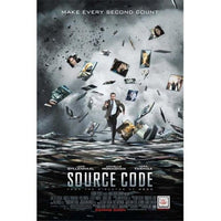 Source Code Movie Poster 11x17 print showcasing thrilling sci-fi visuals.