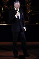 Frank Sinatra performing on stage at Radio City Music Hall photo print.