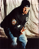 Fred Durst photo print wearing jeans and NYPD jacket