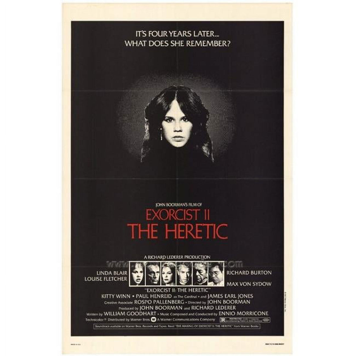 Exorcist II: The Heretic Movie Poster Print 27x40