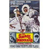 The Savage Innocents movie poster print in 11x17 size.