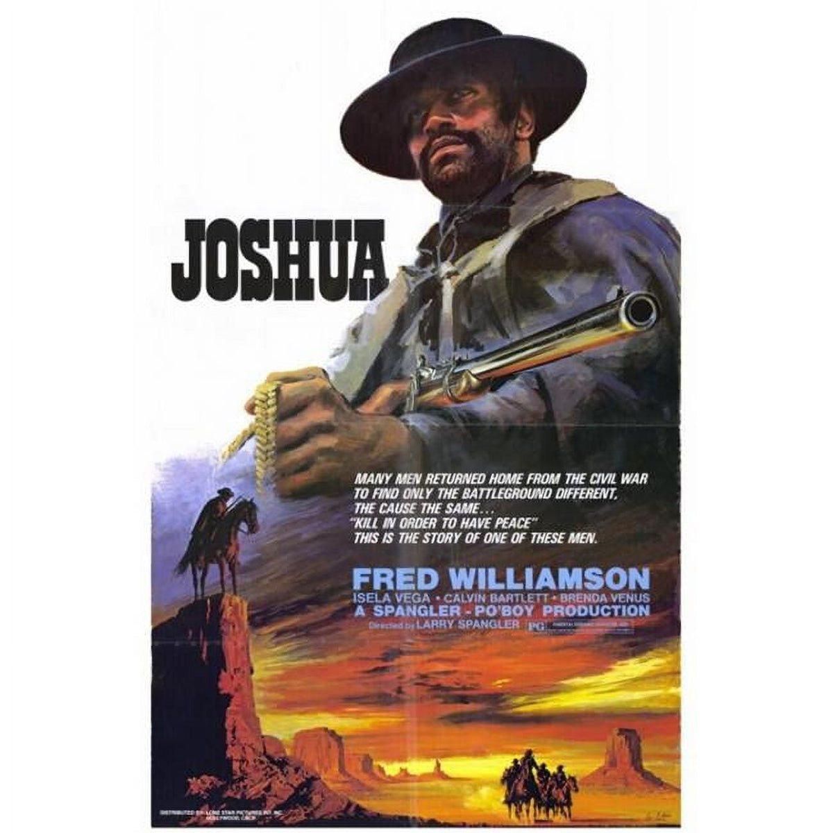 Joshua Movie Poster Print - 27x40 inches, psychological thriller art.