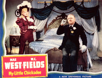 My Little Chickadee movie poster featuring Mae West and W.C. Fields.