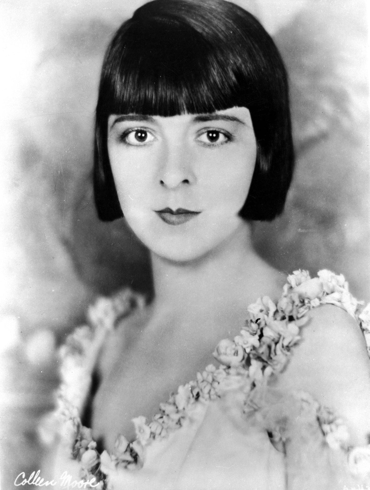 Colleen Moore Vintage Portrait Photo Print in 8x10 size.