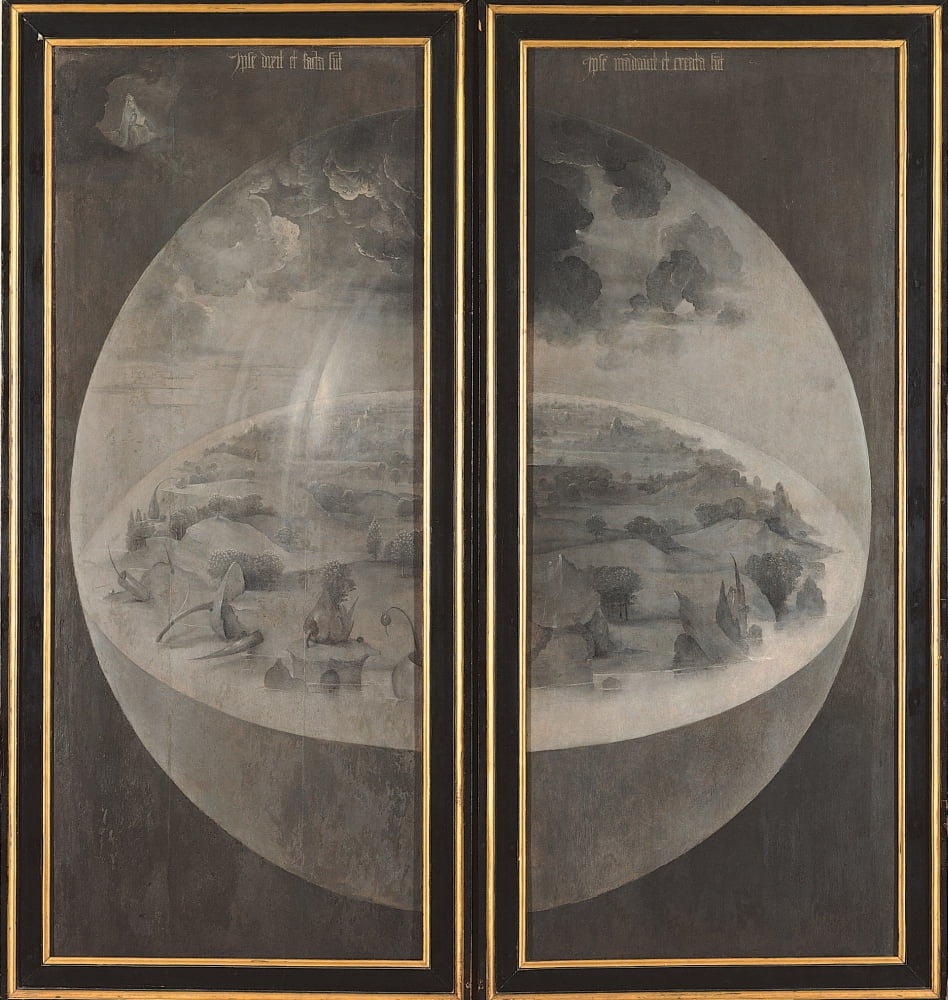 Garden of Earthly Delights Creation of the World Poster Print