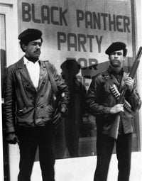 Black Panthers Photo Print showcasing strength and unity.