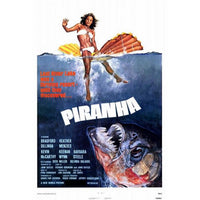 Piranha Movie Poster Print 27x40 showcasing iconic horror film art
