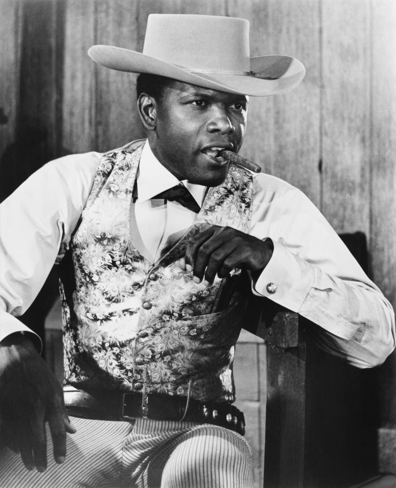Duel at Diablo movie photo print featuring Sidney Poitier from 1966