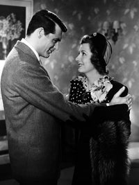 My Favorite Wife movie poster print featuring Cary Grant and Irene Dunne.