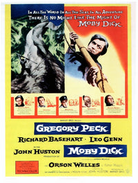 Moby Dick Movie Poster Masterprint 11x17 - classic cinema artwork