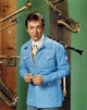 Bobby Darin posed in a blue formal suit photo print