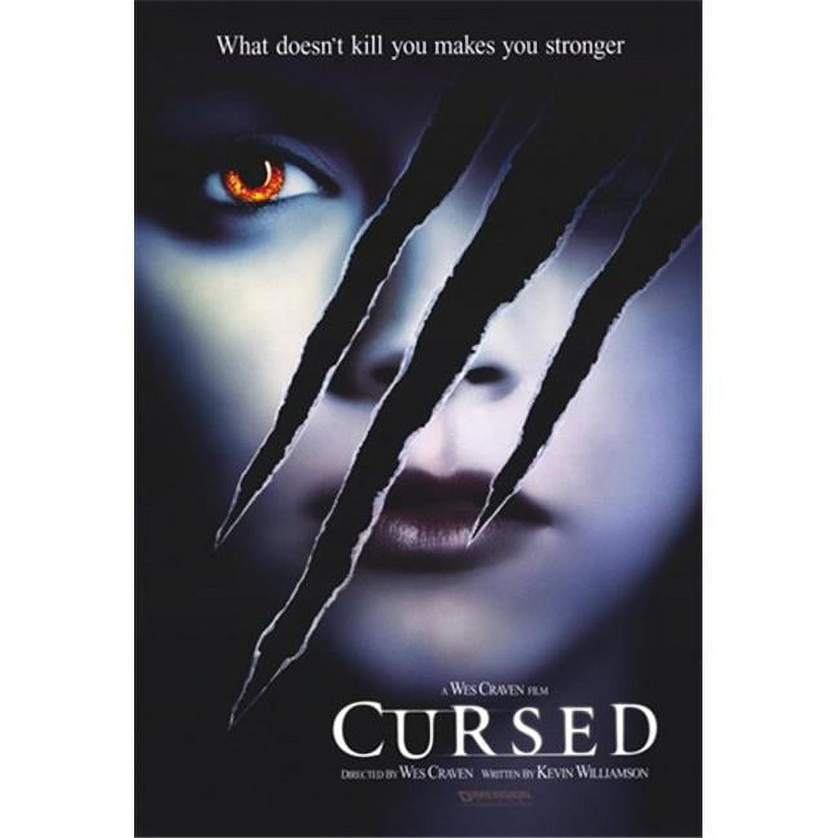 Cursed Movie Poster - 11x17 print showcasing horror theme.
