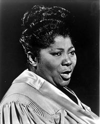 Portrait of Mahalia Jackson Photo Print - 8x10 and 16x20 sizes available.