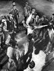 West Side Story black and white fighting scene photo print
