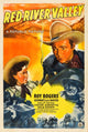 Red River Valley Movie Poster featuring Roy Rogers and Gabby Hayes, 11x17 size.