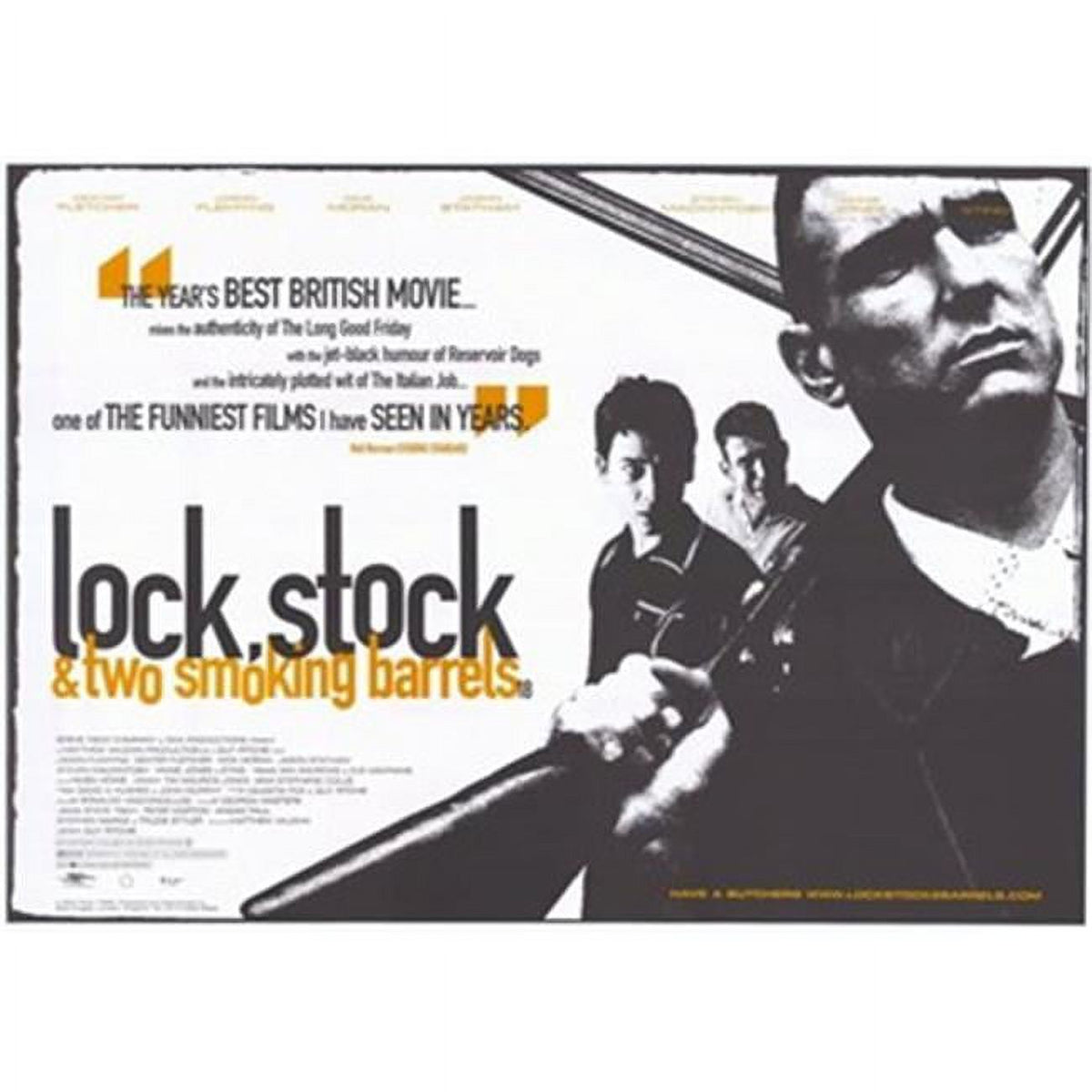 Lock, Stock and Two Smoking Barrels Movie Poster 17x11