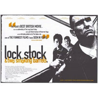 Lock, Stock and Two Smoking Barrels Movie Poster 17x11