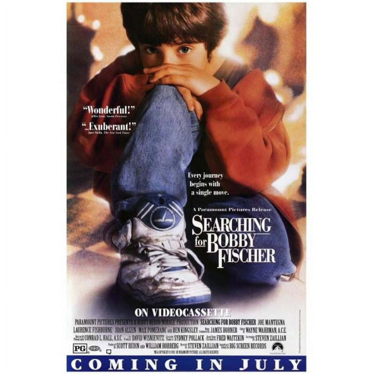 Searching for Bobby Fischer Movie Poster Print 27x40
