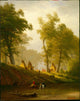 The Wolf River landscape poster print by Albert Bierstadt, showcasing serene natural beauty.