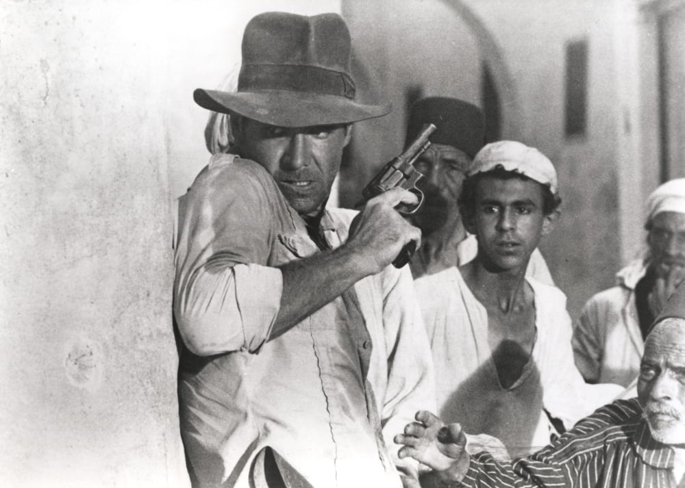 Indiana Jones film still photo print capturing iconic adventure.