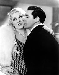 I'm No Angel 1933 photo poster print featuring Mae West and Cary Grant.
