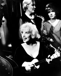 Some Like It Hot Movie Photo Print featuring iconic film scene.