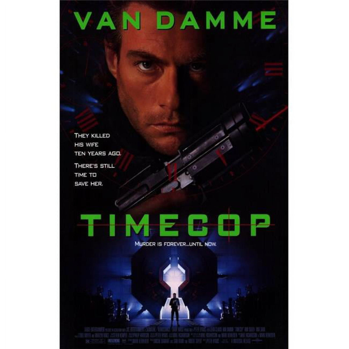 Timecop Movie Poster 11x17 Print - Action Sci-Fi Decor