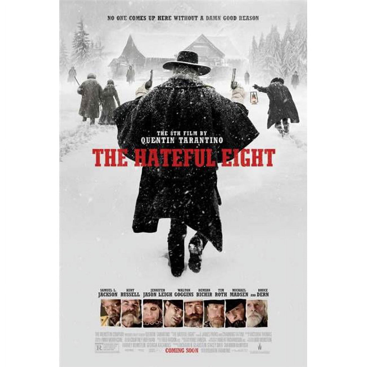 The Hateful Eight Movie Poster - 27 x 40 inch print.
