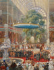 Opening of the Great Exhibition 1851 poster print by Eugène Lami.