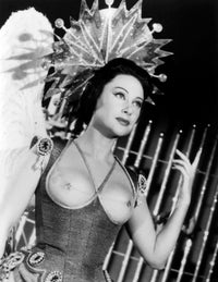 Lola Montes Portrait Poster Print available in multiple sizes.