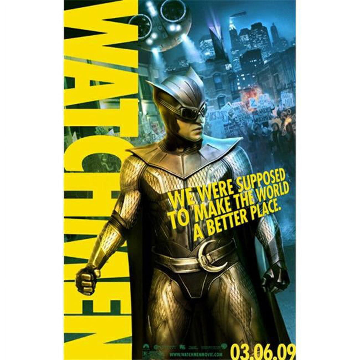 The Watchmen movie poster print, 11x17 size, premium quality.