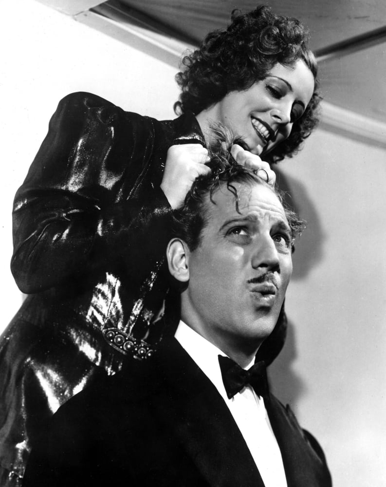 Theodora Goes Wild photo print featuring Irene Dunne and Melvyn Douglas from the classic 1936 film.