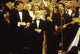 Barbara Streisand, Al Gore, and Barry Manilow on stage photo print